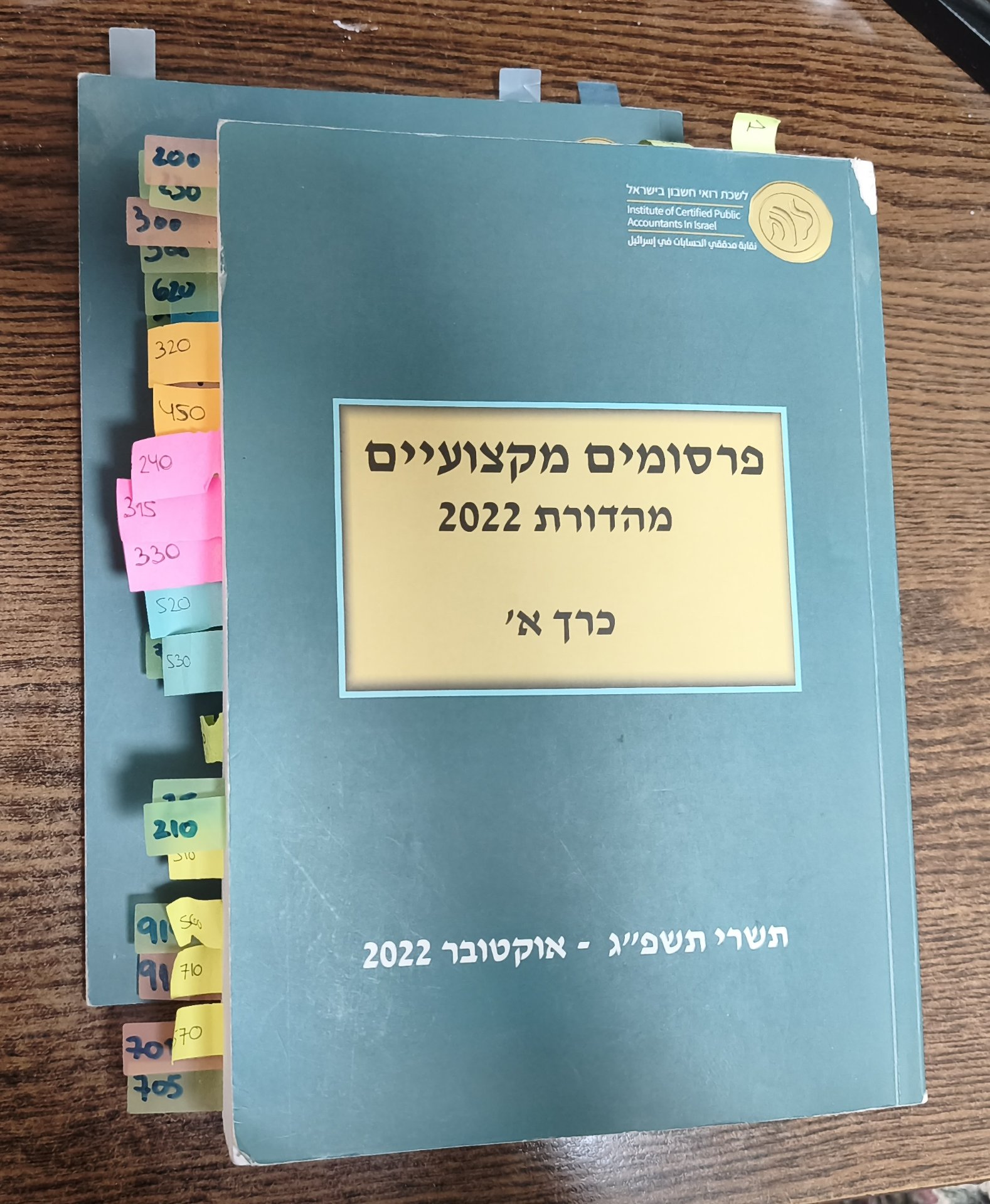 תקני ביקורת 2022 - (פרסומים מקצועיים כרך א' וכרך ב' – מהדורה 2022)